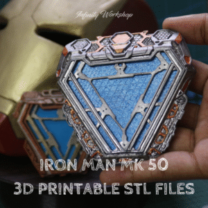 Iron Man MK 50 Arc Reactor 3D Files